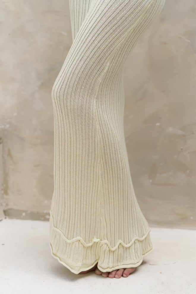 Matias Backless Long Knit Dress